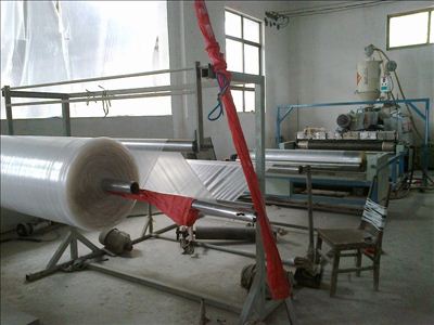 气泡膜生产线收卷